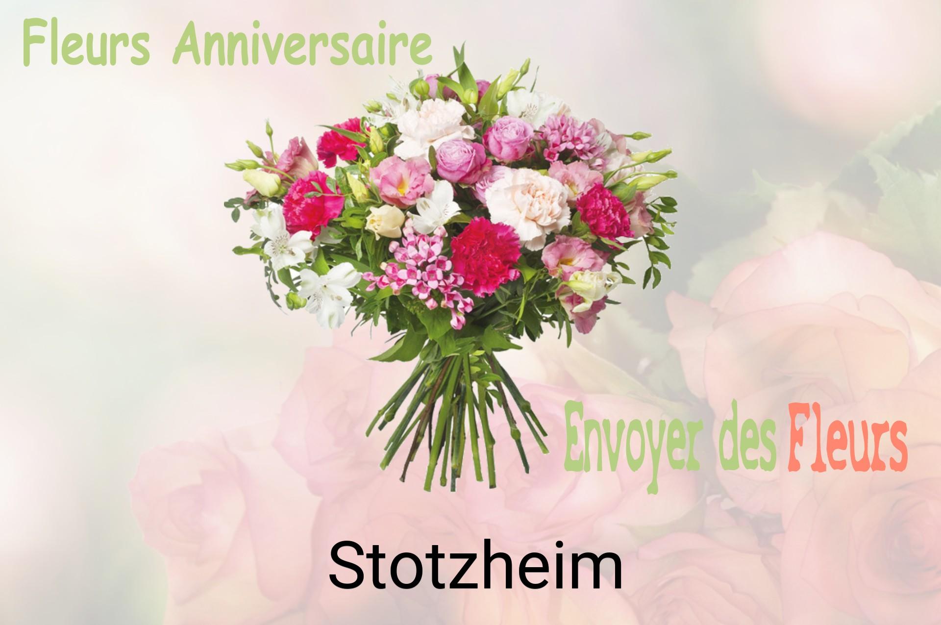 Bouquet de fleurs d’anniversaire livré à Stotzheim